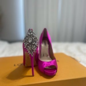 Beautiful shoes for sale.Never worn just been sitting in my closet admiring them